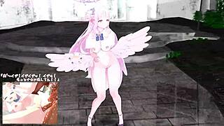 3D animated Mika in action