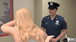 Prison MILF gets black cock