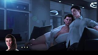 3D game featuring MILF stepmom
