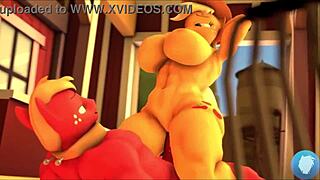 MLP futa action in Realvinyl Compilation 2 with group play