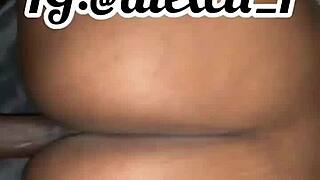 Latina beauty gets messy