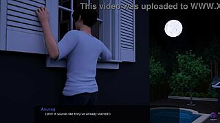 3D animated game with spicy lesbian step-aunt action