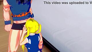 Hentai sailor moon got her pussy hammered by goku's cock